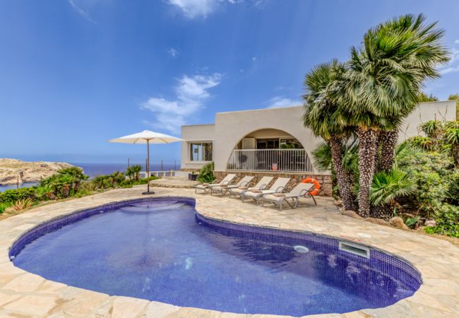 Villa in Cala San Vicente - Villa Casa Blanca Carbo by Sealand Villas