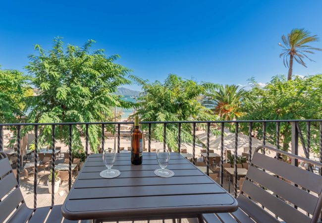  in Puerto Pollensa - Vora Mar Beachfront Apartment by Sealand Villas