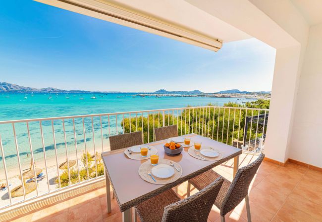  in Puerto Pollensa - Seafront Apartment Voramar 31 by Sealand Villas