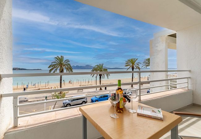  in Pollensa - Beachfront Apartment Sivella Mar by Sealand Villas